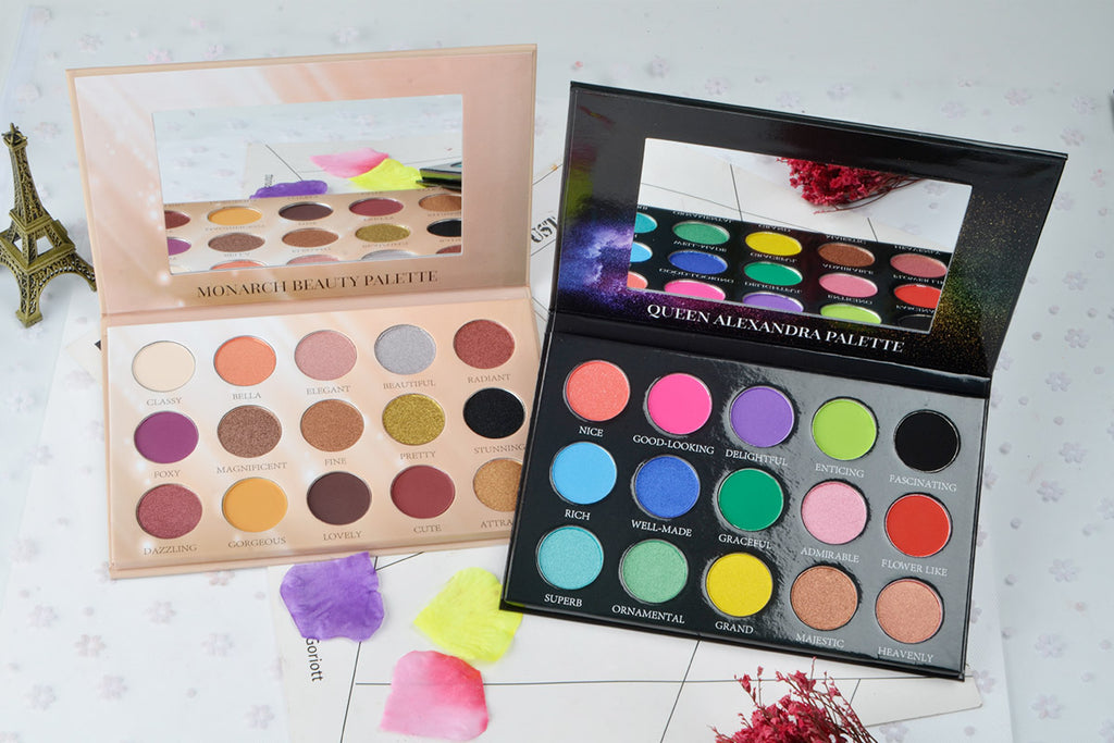 MONARCH PALETTE AND QUEEN ALEXANDRA PALETTE