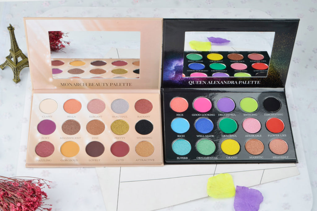 MONARCH PALETTE AND QUEEN ALEXANDRA PALETTE